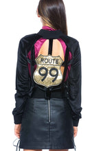 Cut Out Velvet Route 99 Jacket